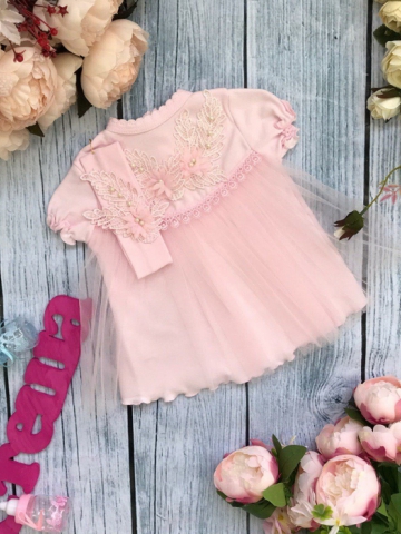 Купить оптом 160 - К/Р. Платье с повязкой на голову,хлопок 100 % интерлок 56,62,68 в Кызыле