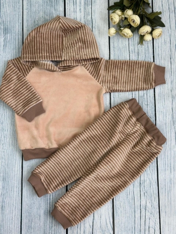 Купить оптом 117. Костюм ясельный, 80% хлопок, 20% ПЭ 80-86-92 в Кызыле